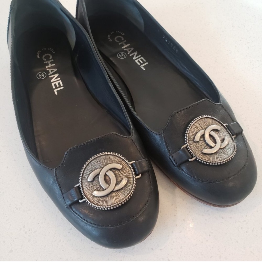 Chanel flats, 39,black - Picture 2 of 7